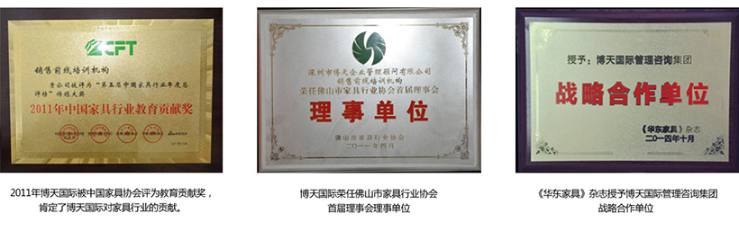 企业荣誉2_博天国际管理咨询集团